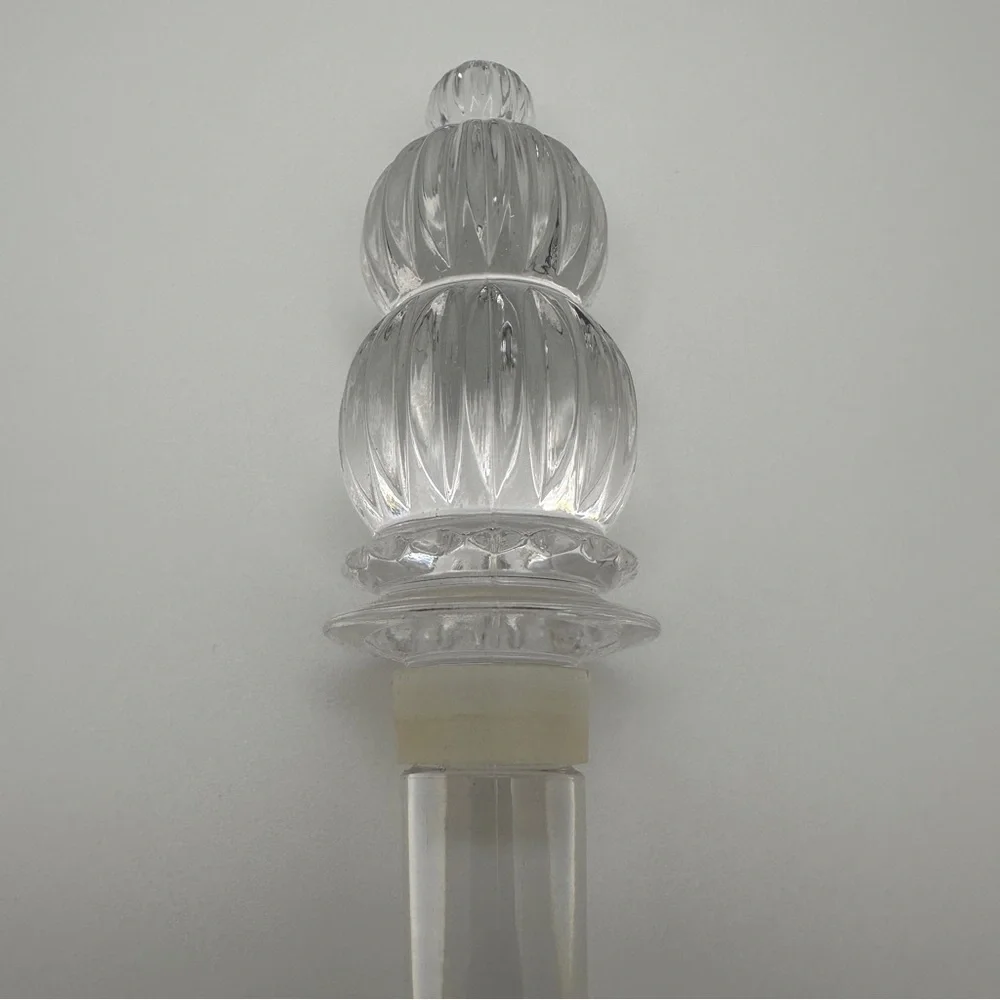 Mikasa Monterey Wine Bottle Stopper Austria Crystal Elegant Vintage Stopper
